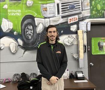 Dylan Faria, team member at SERVPRO of Fall River